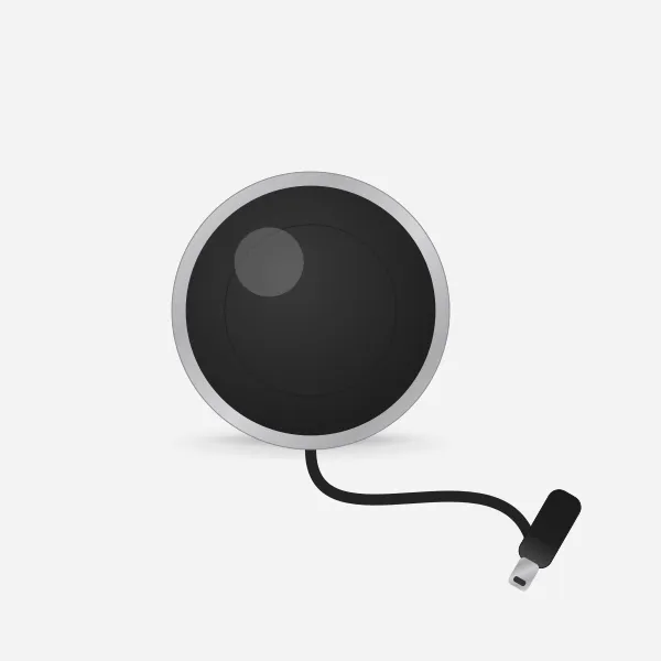 Belkin BoostCharge Pro Qi2 3-in-1 Charging Stand in Black, product view