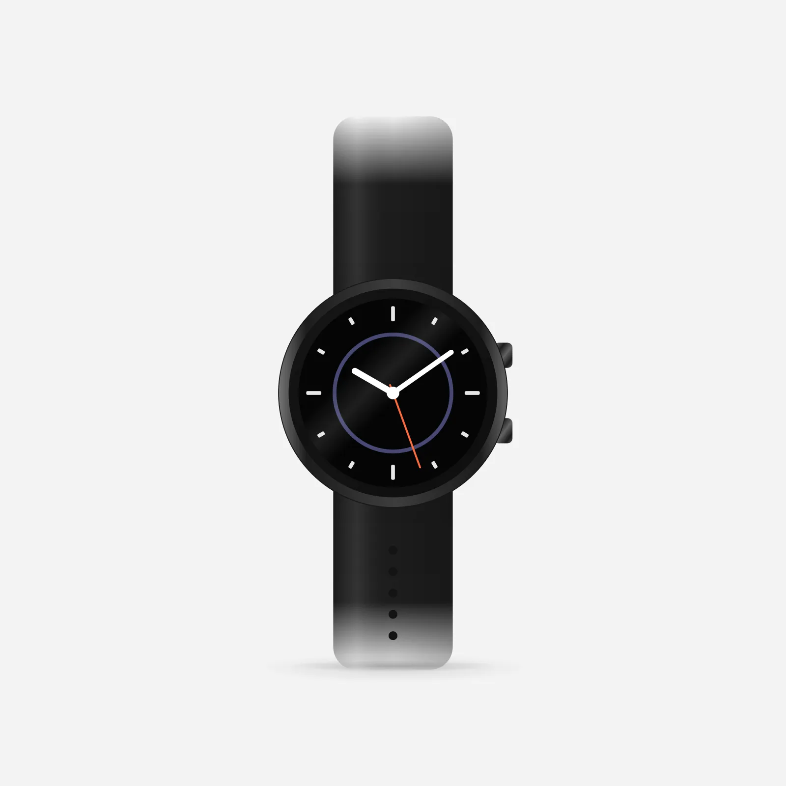 Forerunner 970 in Black, front view
