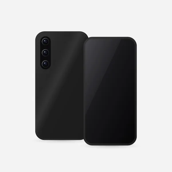 Galaxy S26 Ultra Silicone Case in Black, product view