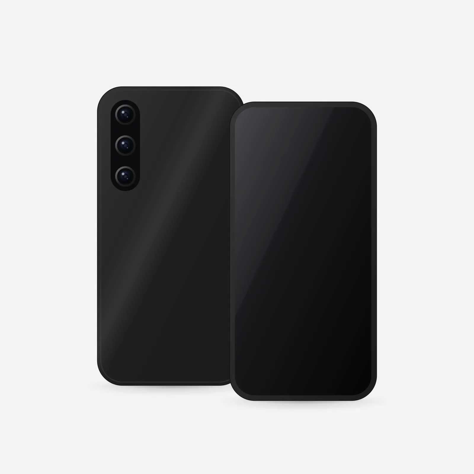 Galaxy S26 Ultra Silicone Case in Black, product view