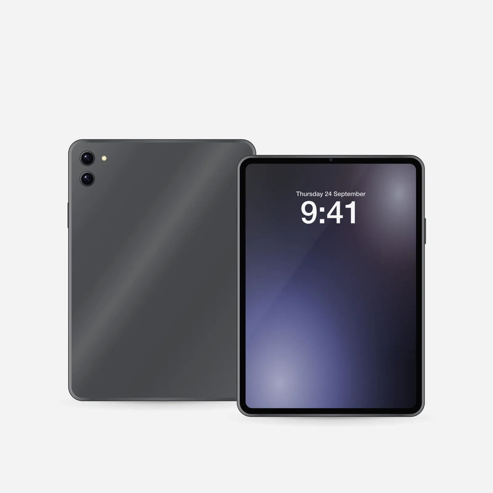 Galaxy Tab S11 Ultra in Gray, front view