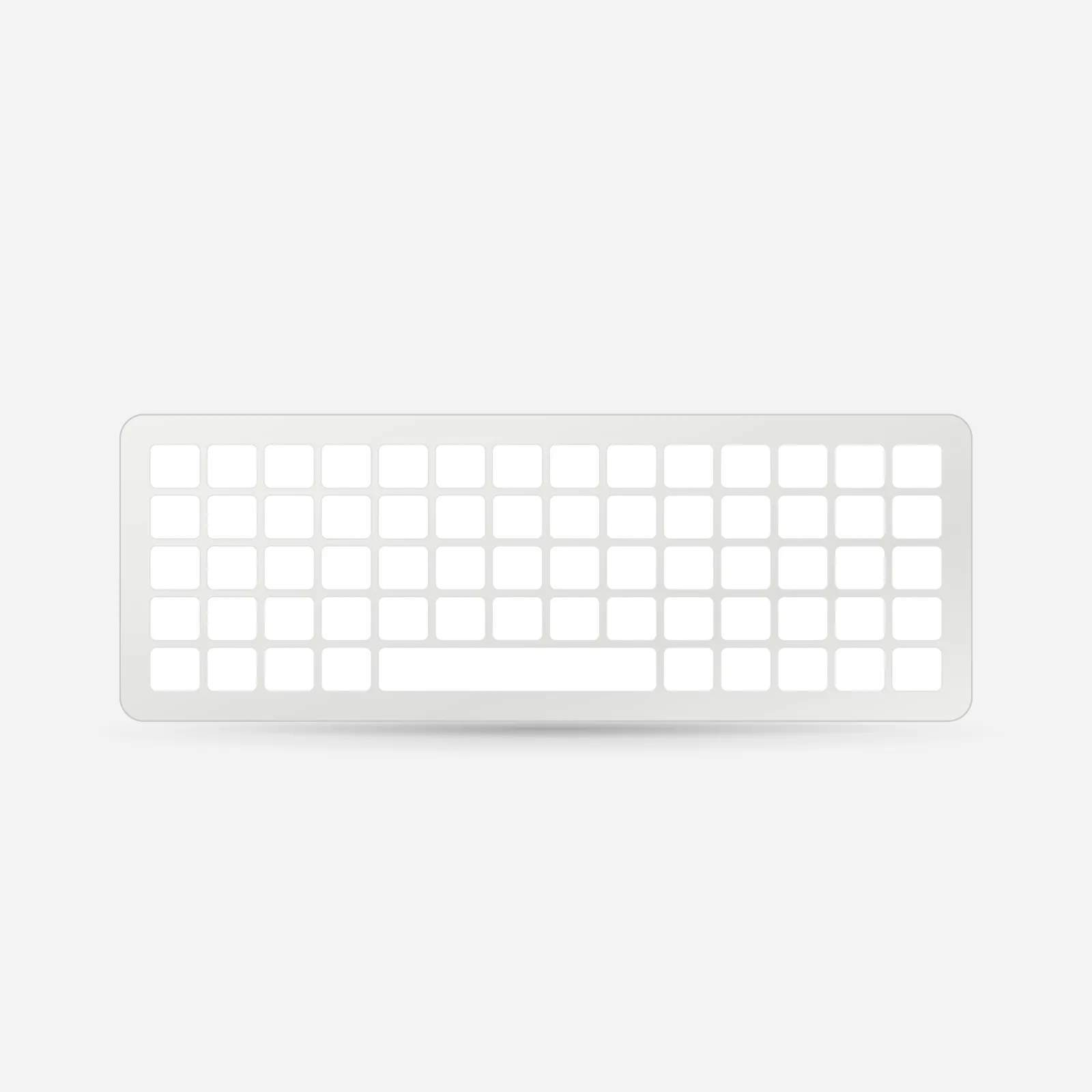 Magic Keyboard for iPad Air 11″ in White, product view