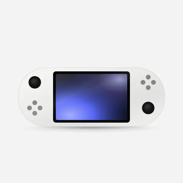 Meta Quest 3 in White, front view