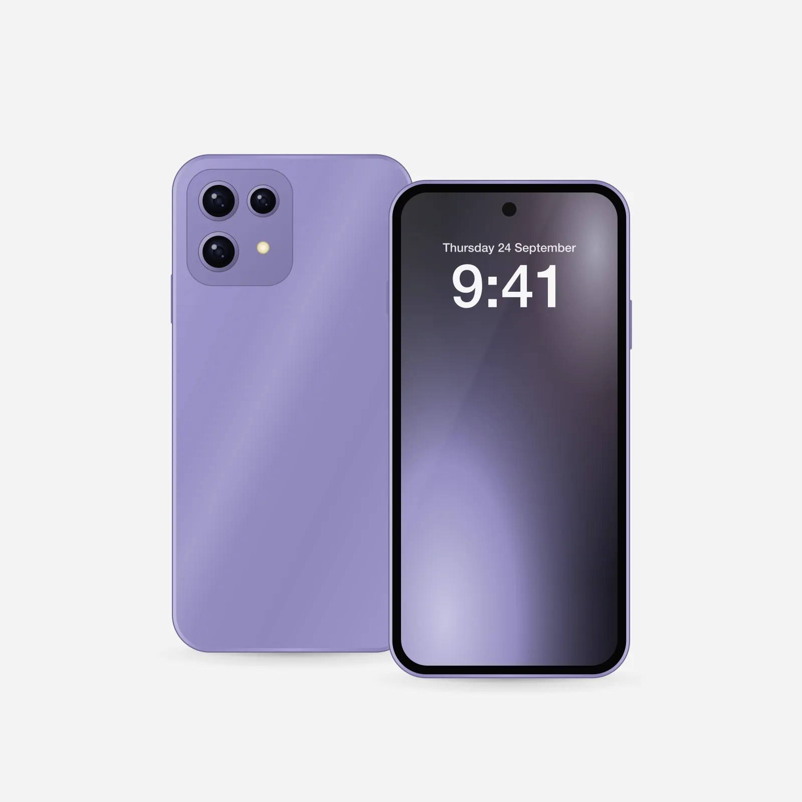 moto g86 5G in Pantone Cosmic Sky, front view