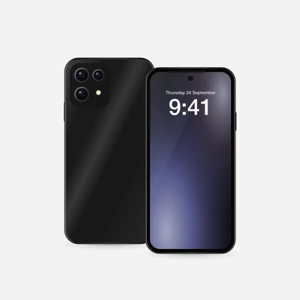 Nothing Phone (3) in Black, front view
