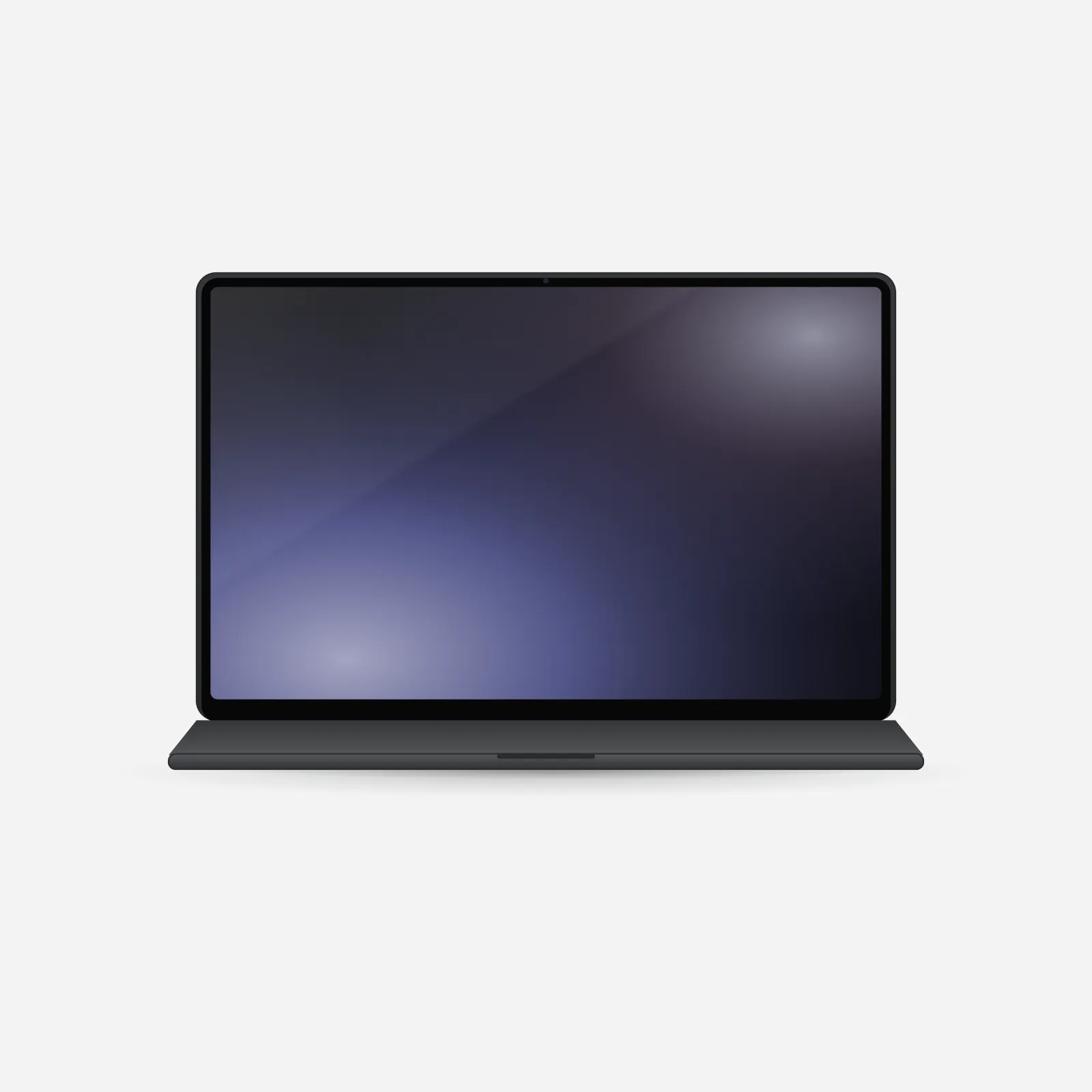 XPS 14 (2026) in Graphite, front view